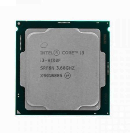 Bộ Vi Xử Lý CPU Intel Core I3-9100F (3.60GHz, 6M, 4 Cores 4 Threads, Socket LGA1151-V2, Thế hệ 9, Không GPU) Tray chưa Fan - Hàng Chính Hãng