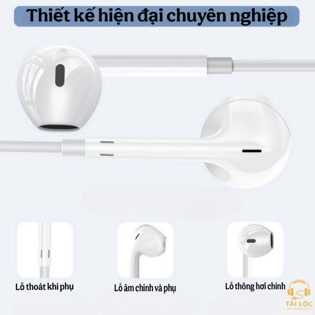 Tai Nghe có Dây Nhét Tai Earthphone Siêu Rẻ Bền Chất Lượng Type C jack 3.5 cho điện thoại smartphone IP IOS ANDROID - miếng lót chuột