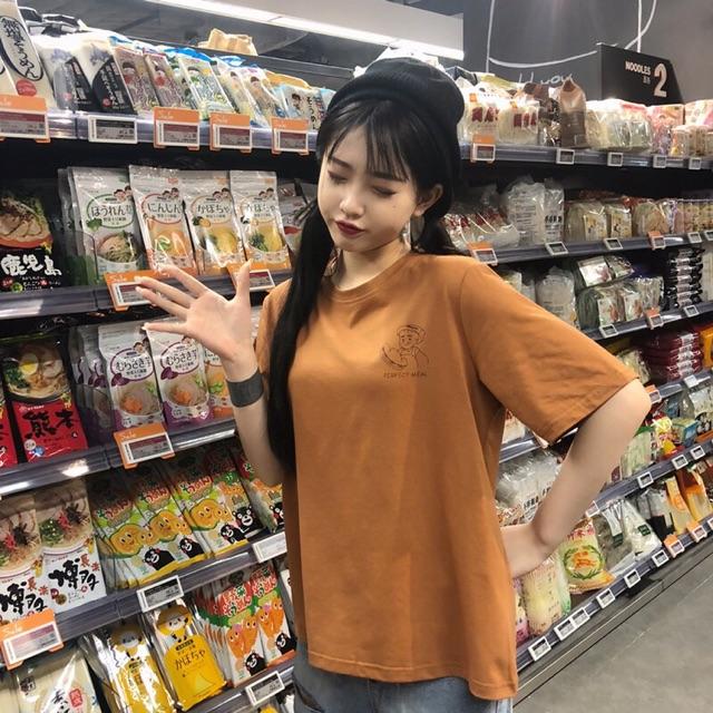 Áo thun tay lỡ form rộng