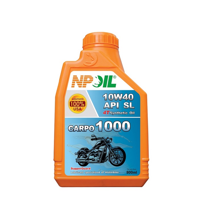 Nhớt xe máy dùng cho Xe Ga và Xe Số  800ml (0.8l)