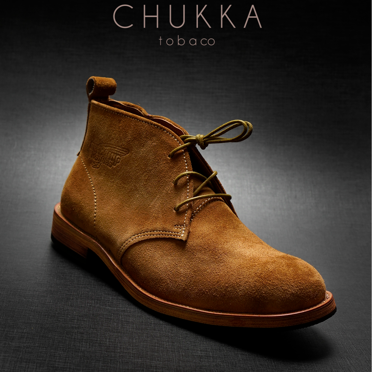 Giày Chukka Boots Da Lộn Hai Màu Cá Tính, Đậm Chất Bụi Bặm