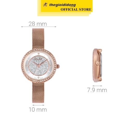 Đồng hồ ELIO 28 mm Nữ ES086-01 - Hàng Chính Hãng