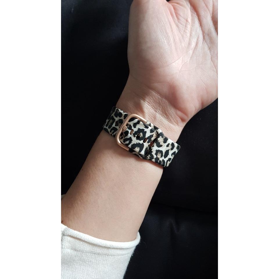 Dây đeo silicon in họa tiết nhiều mẫu mã cho Garmin Vivoactive 3 Music