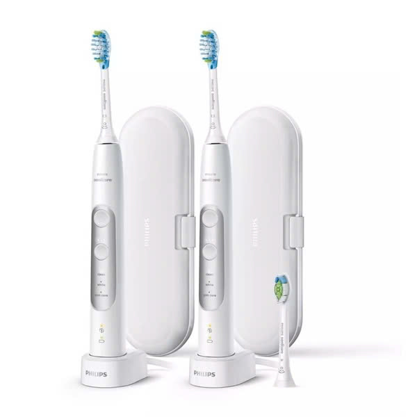Bộ Đôi Bàn Chải Đánh Răng Philips HX7533/01 Sonicare 7500 Hàng chính hãng