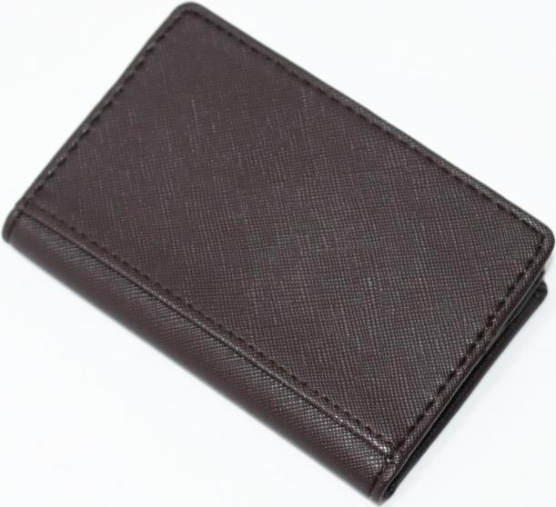 Ví Bóp Nam Nữ Nhỏ Gọn Nhiều Ngăn Để Thẻ CMND Galaxy Store GVMB02B -  Nâu (8 x 12 cm)