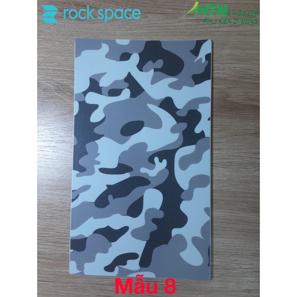 Miếng dán mặt sau lưng skin cao cấp rock space cho samsung galaxy Z Flip nhám, chống vân tay, chống va đập trầy xước - Hàng chính hãng