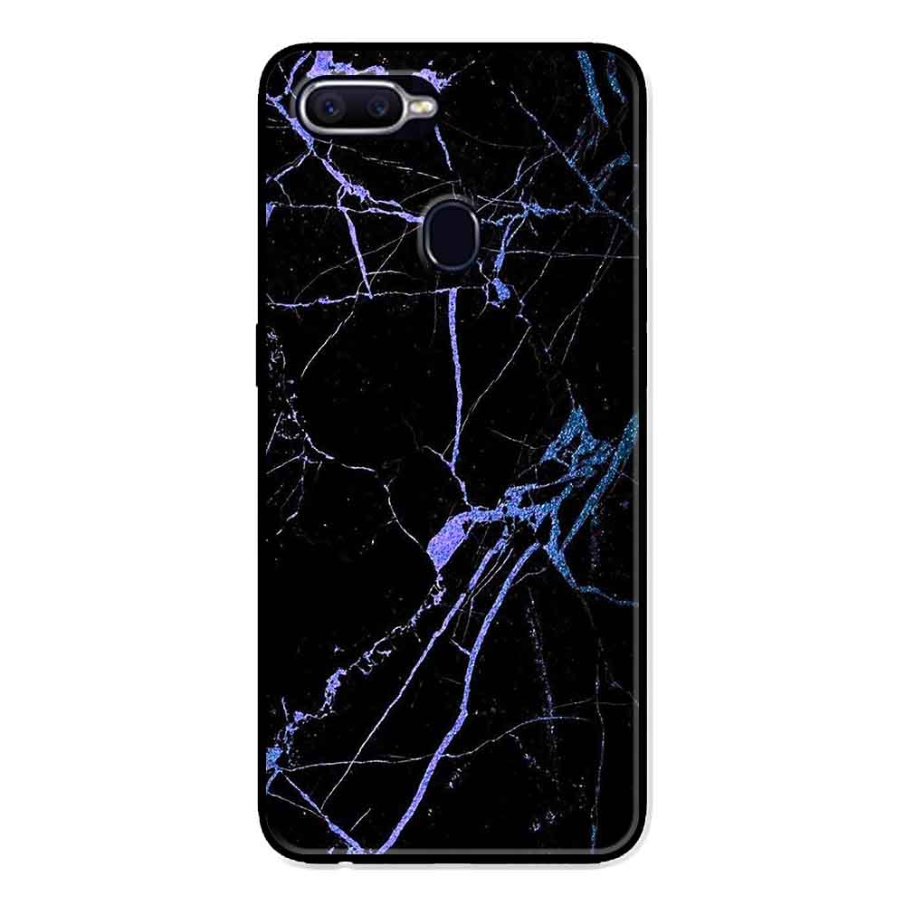 Ốp Lưng in cho Oppo A5s Mẫu NỀN ĐÁ HOA 4 - Hàng Chính Hãng