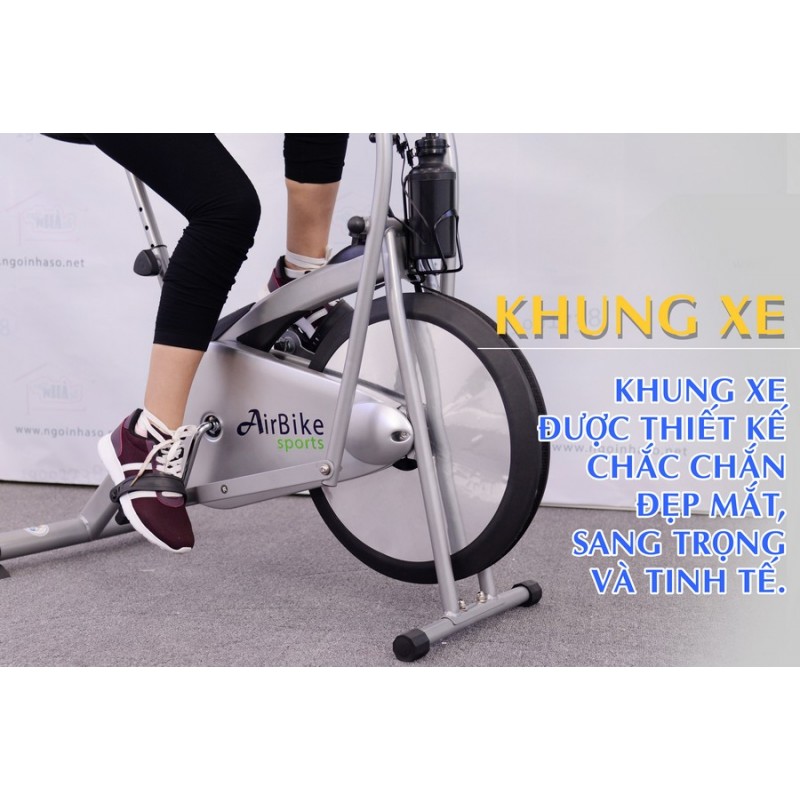 Xe đạp thể dục toàn thân Airbike Sport - Hàng chính hãng