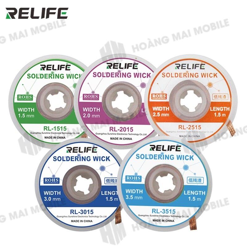 Dây đồng hút thiếc RELIFE RL-2015 (cỡ 2mmx150mm)