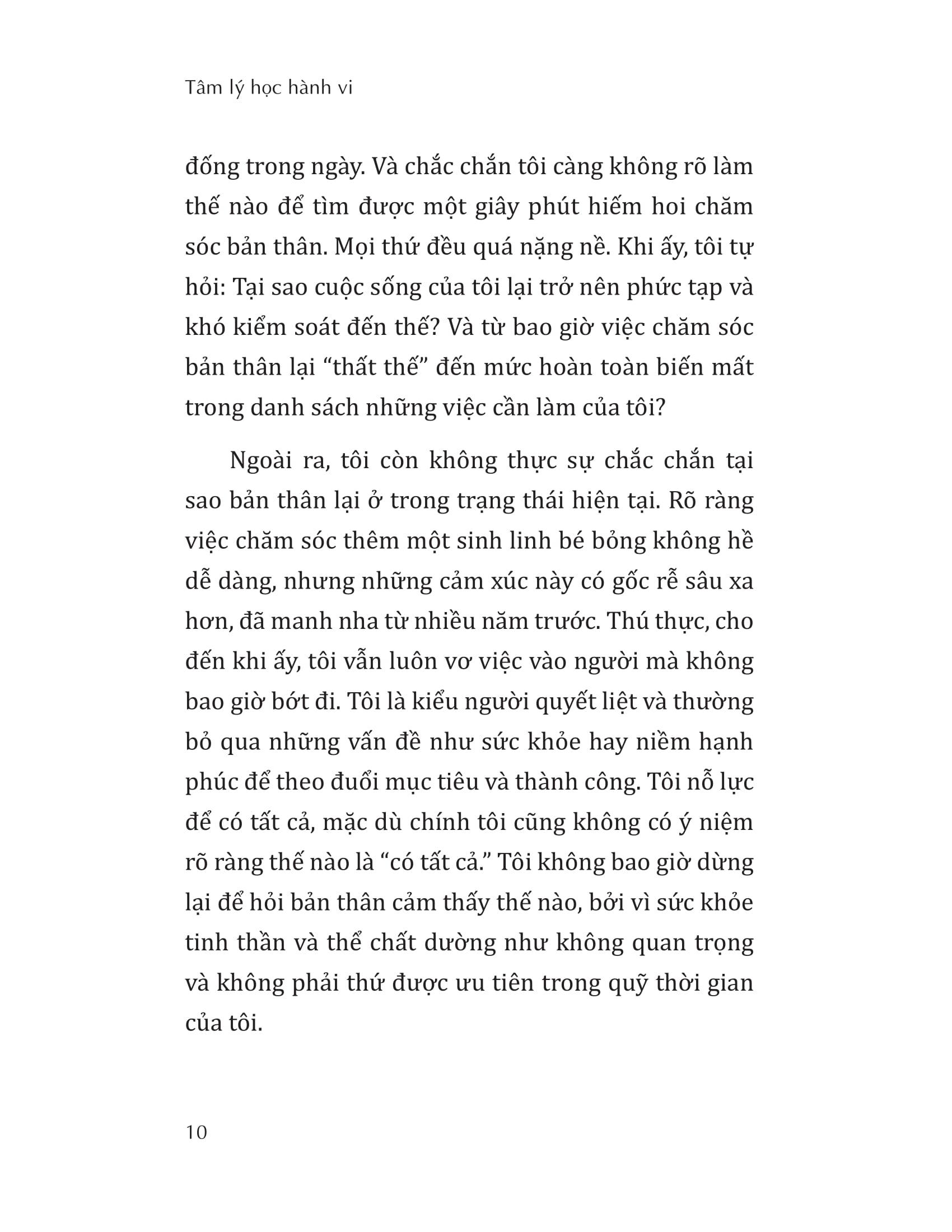 Pre-Order - Tâm Lý Học Hành Vi