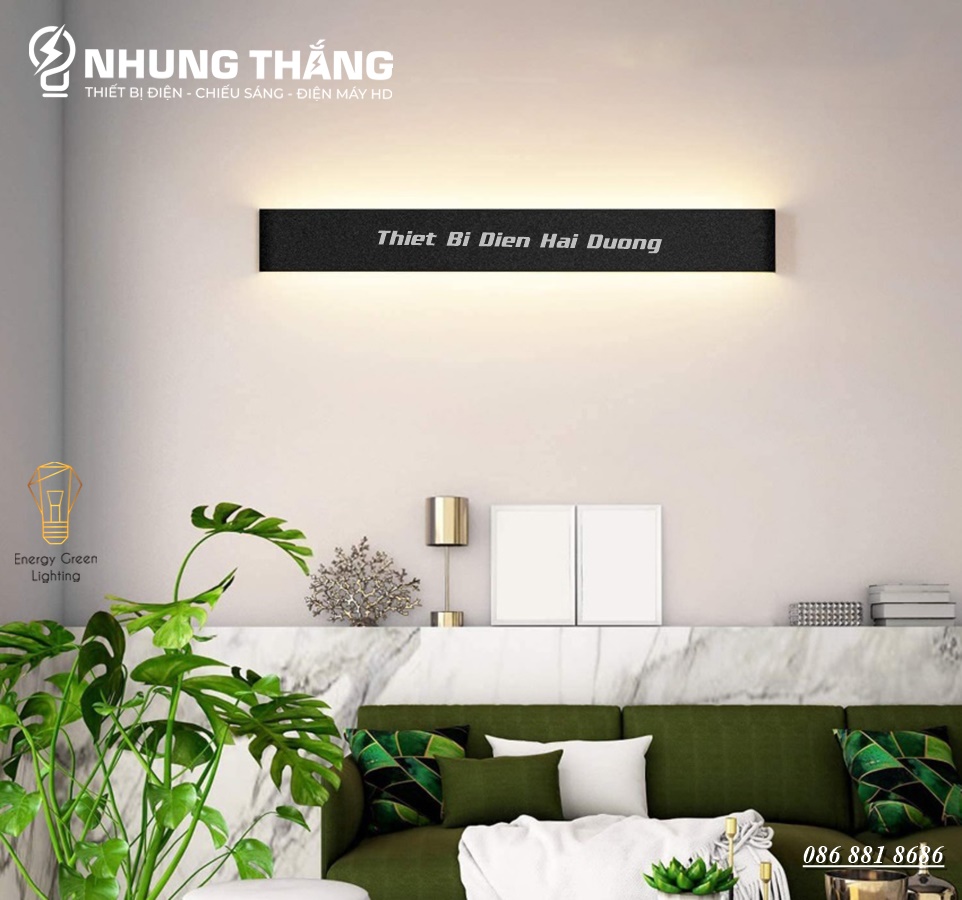 Đèn hắt tường 2 đầu kiểu dáng hiện đại size 91cm TN185 - 32w - Decor trang trí - Tạo điểm nhấn cho không gian nhà bạn - Có Video