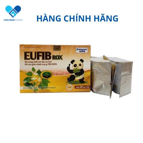 Siro giảm táo bón bổ sung chất xơ EUROBE TEX Hộp 20 ống - Rostex- Tủ Thuốc Bảo Châu