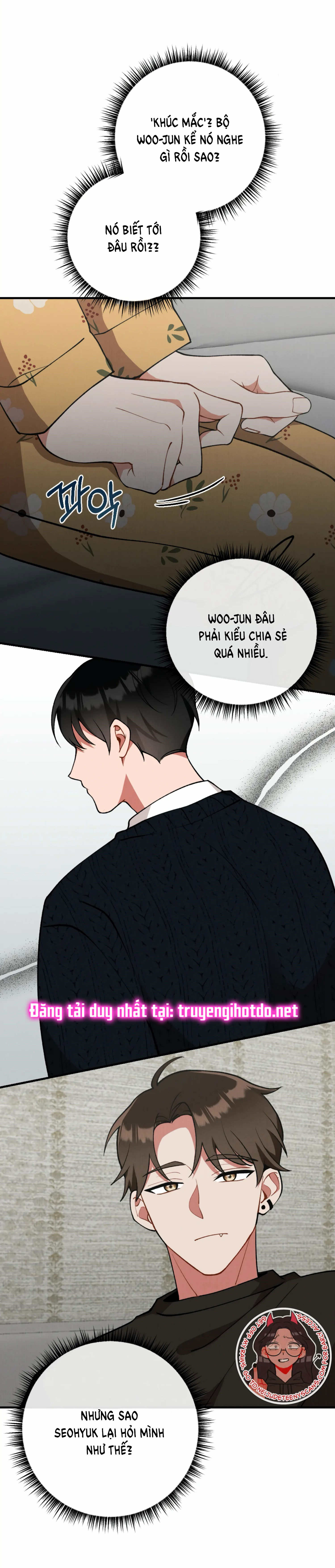 [18+] bạn của em trai không thể to như vậy! chapter 6.2 19