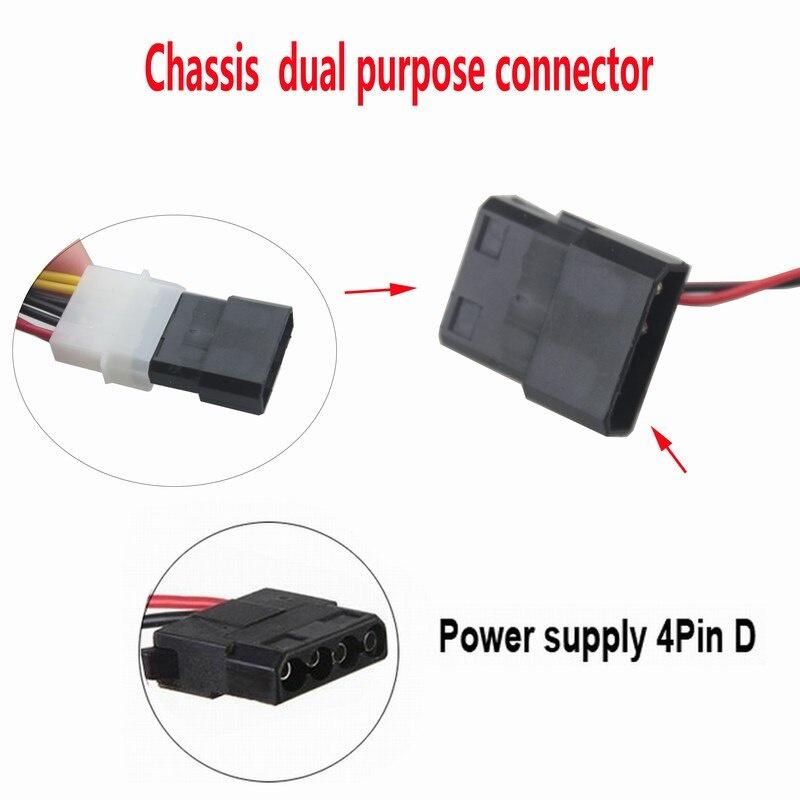 1 pcs Gdstime 4Pin 1 inches 11x11x11mm 11V Mute Plastic Brushless Computer DC Cooling Fan 11mm x 11mm 1111 Two Wires