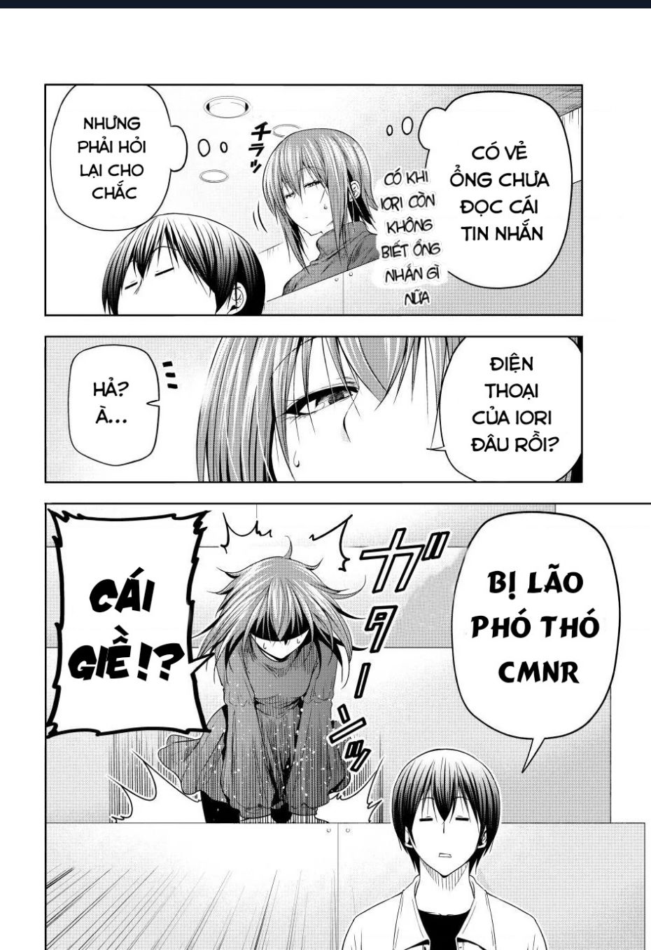 cô gái thích lặn - grand blue chapter 99 13