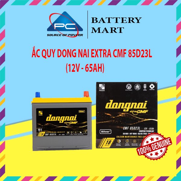 Ắc Quy Dong Nai EXTRA CMF 85D23L/R 12V 65Ah