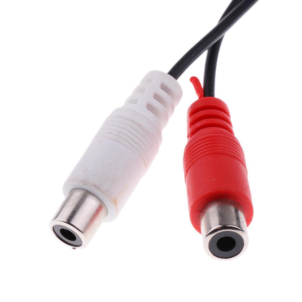 3-4pack 2 RCA to 2 RCA Ground Loop Isolator Noise Audio Filter for Car Home