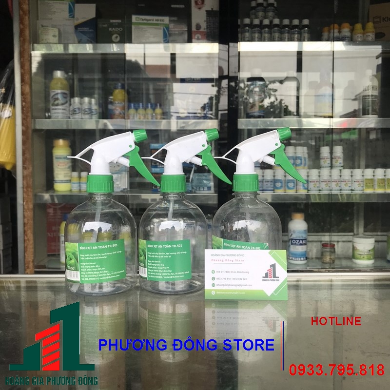 Bình xịt tay an toàn Dudaco TR-501- 500ml