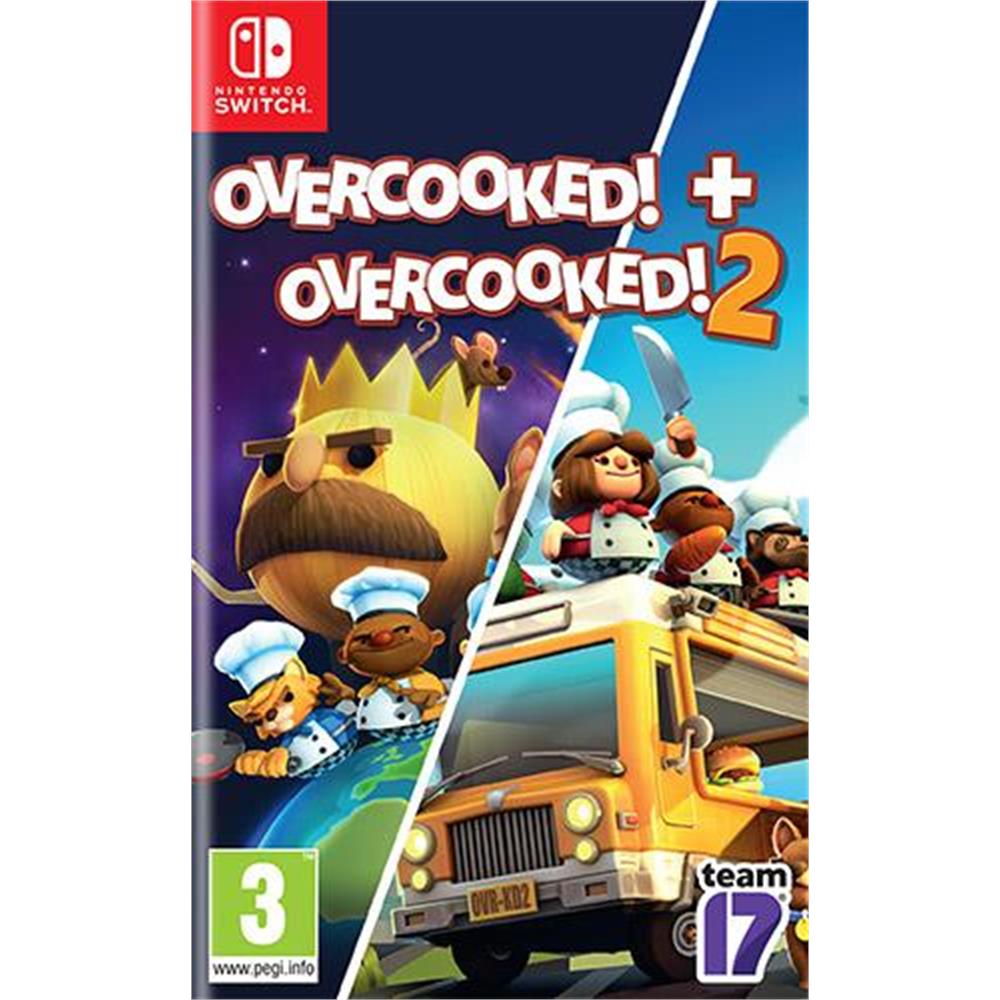 Băng game Nintendo Switch Overcooked special edition + Overcooked 2---Hàng nhập khẩu