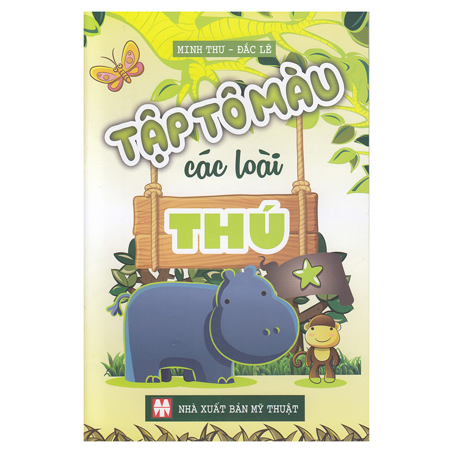 Tập Tô Màu Các Loài Thú 1