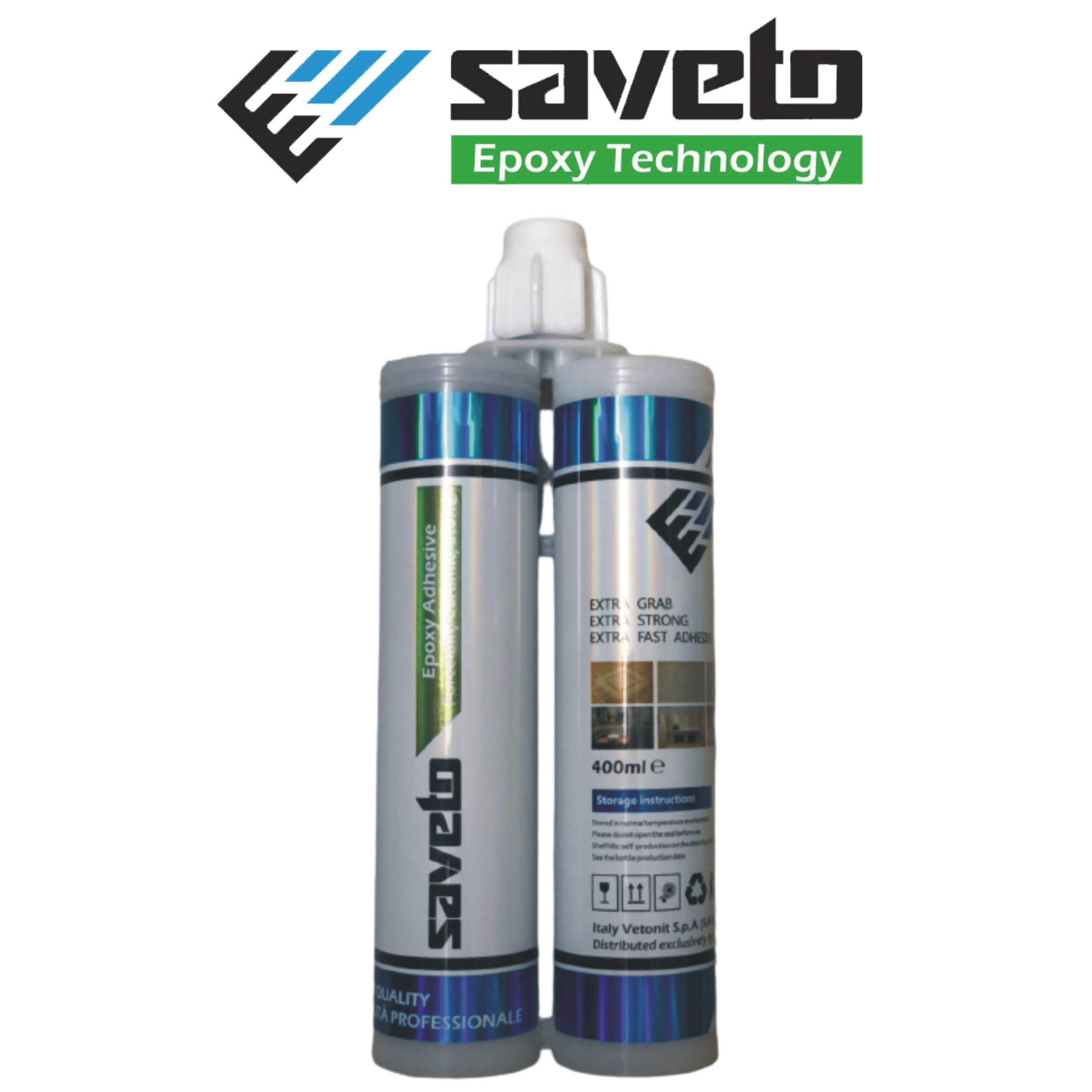 Keo chít mạch Saveto Epoxy màu trắng sứ - Hàng chính hãng