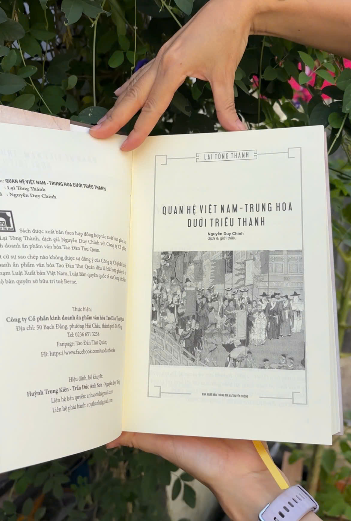 Quan hệ Việt Nam - Trung Hoa dưới triều Thanh (Bìa cứng)