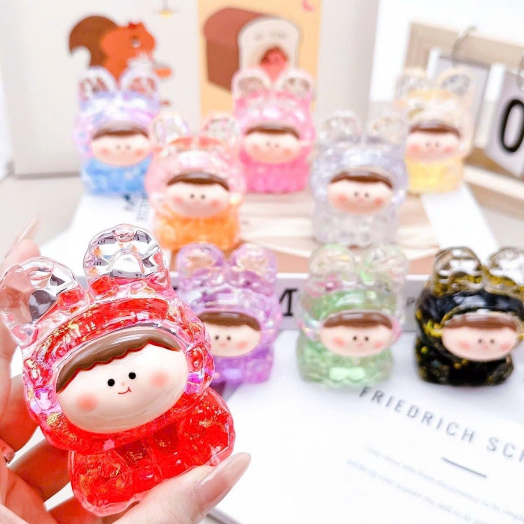 mô hình trang trí Túi mù Thỏ nước đồ chơi ngẫu nhiên, mô hình - Toy