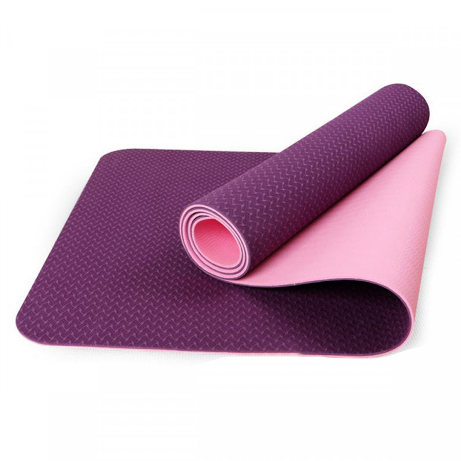 Thảm tập TPE YOGA MAT cao cấp 8mm 2 lớp tặng kèm túi