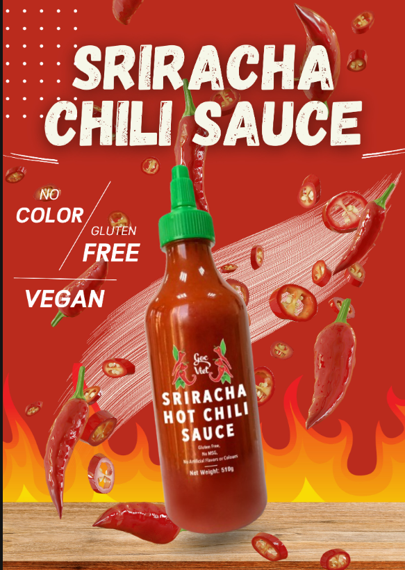 Tương ớt Sriracha GỐC VIỆT  (510g)