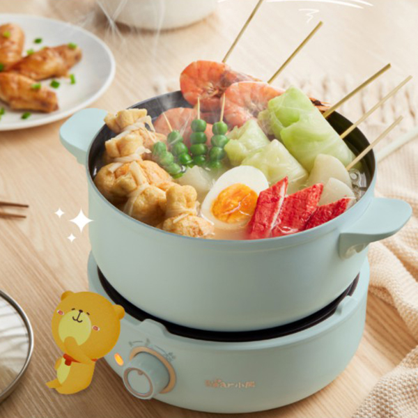 Nồi lẩu điện đa năng Bear DHG-B25Z1 2.5 Lít - Hàng Chính Hãng