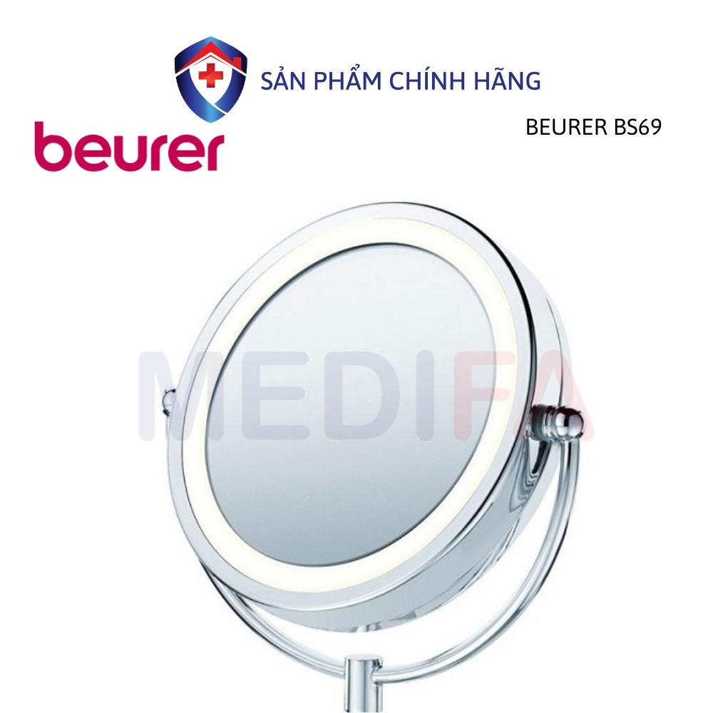 Gương trang điểm 2 mặt kèm đèn LED Beurer BS69