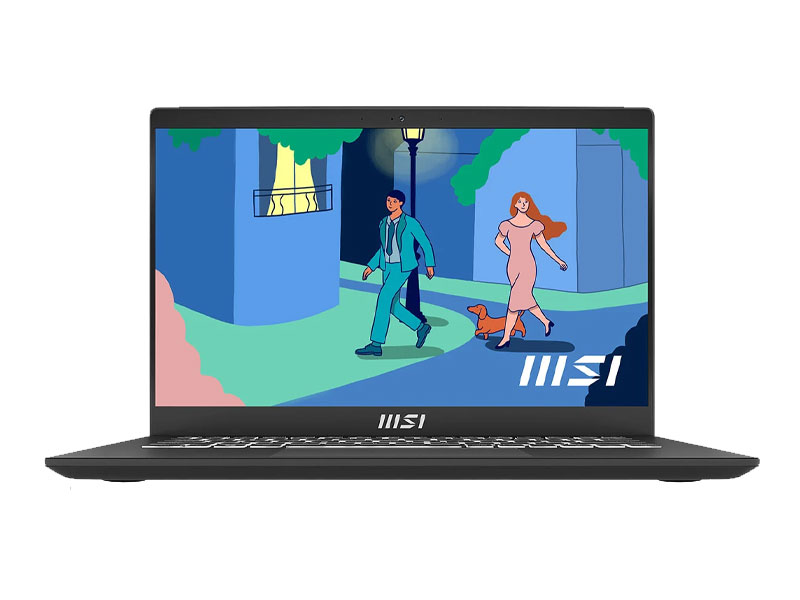 Laptop MSI Modern 14 C11M-011VN (Core i3-1115G4 | 8GB | 512GB | Intel UHD | 14 inch FHD | Win 11 | Black) - Hàng Chính Hãng - Bảo Hành 24 Tháng
