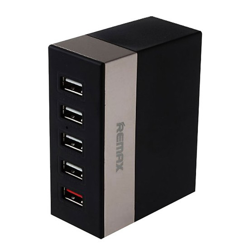 Adapter Sạc 5 Cổng USB Remax RU - U1 - Hàng chính hãng