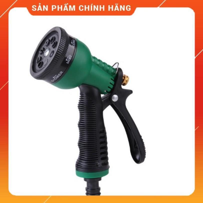 Vòi xịt rửa xe,Vòi phun nước tưới cây tăng áp thông minh 8 chế độ 815621-1
