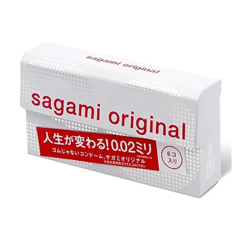 Bao Cao Su Sagami Original 0.02 (6 Cái / Hộp)