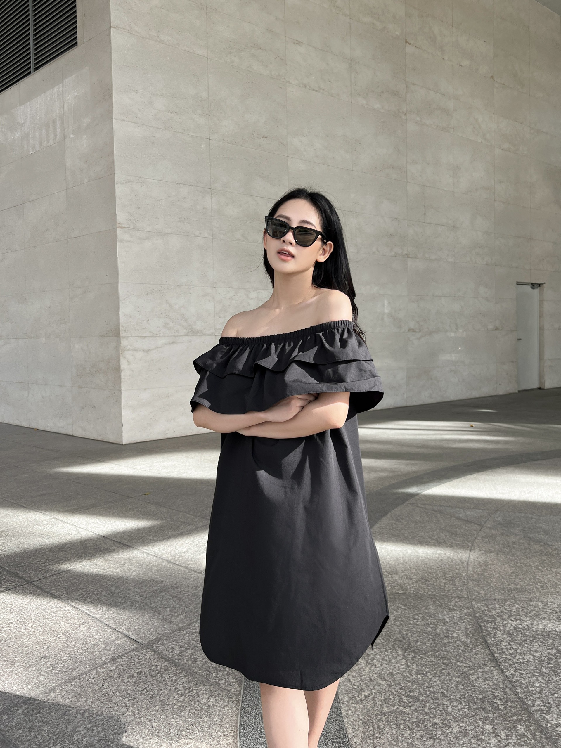 YU CHERRY | Đầm Layered Ruffle Dress YD153