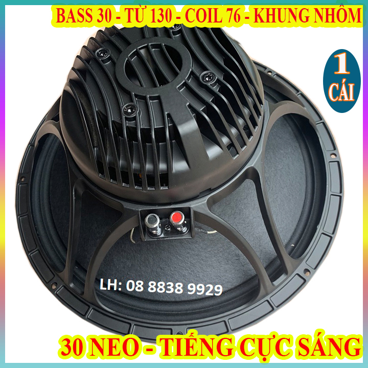 CỦ BASS 30 NEO ĐẶC BM ÚP ĐEN TỪ 130 COIL 75 CAO CẤP HÀNG NHẬP KHẨU - GIÁ 1 LOA