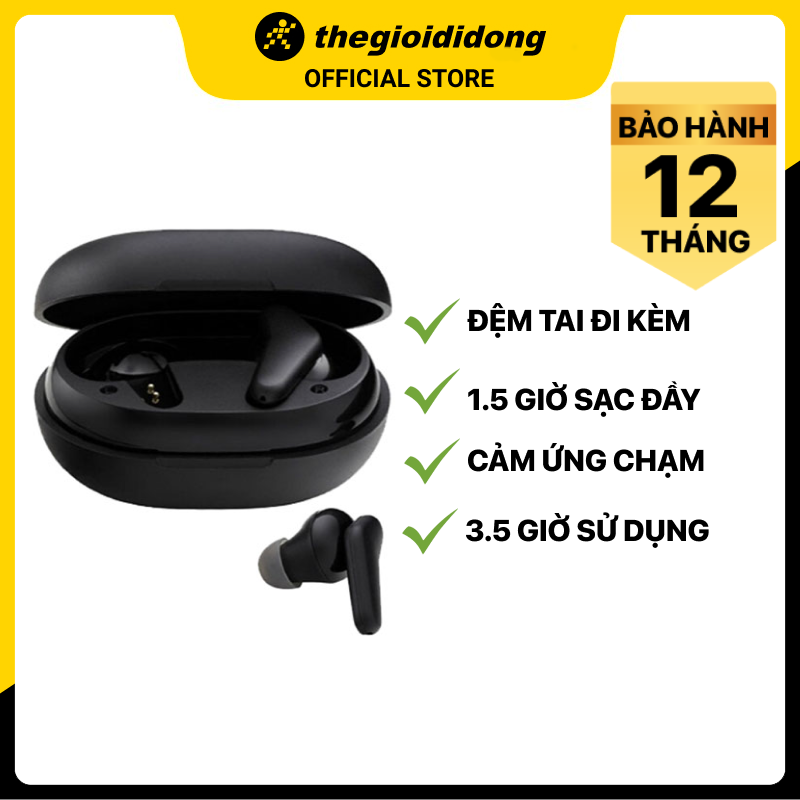 Tai nghe Bluetooth True Wireless Rapoo I100  - Hàng Chính Hãng