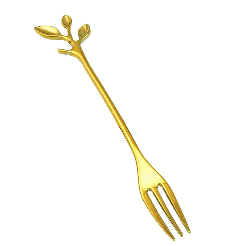 1 Piece Fork for Fruits Salad Snacks Desserts Ice - Cream Steak Heavy Duty