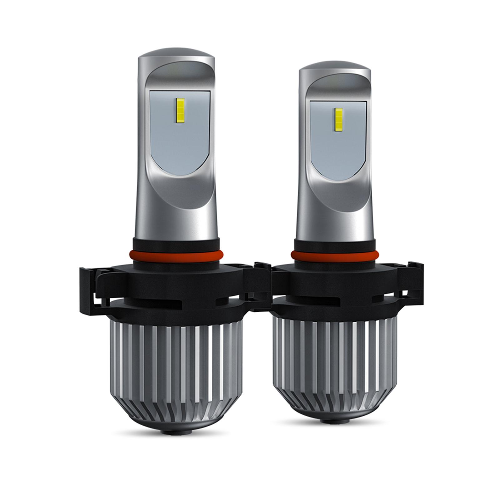 2Pcs Car LED Fog Lights Bulb H8/H9/H11 Fog Lamp Spotlight Waterproof 6000K 80W 12000LM Bright LED