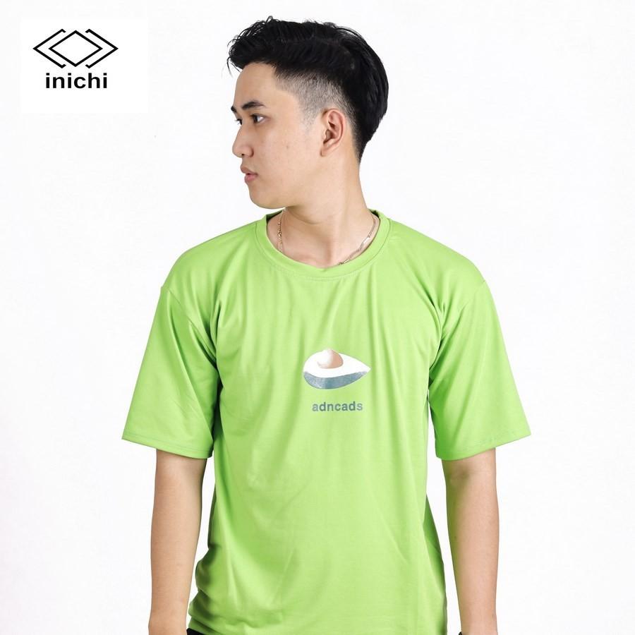 Áo thun INICHI unisex tay lỡ form rộng cá tính, hình in hình quả bở - IC637