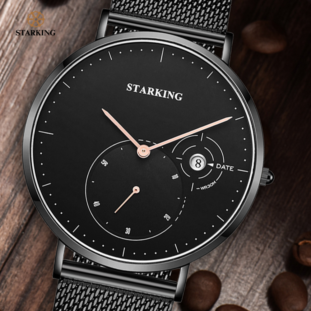 Đồng hồ Nam STARKING TM0917HS22 Máy Pin (Quartz) Kính Sapphire