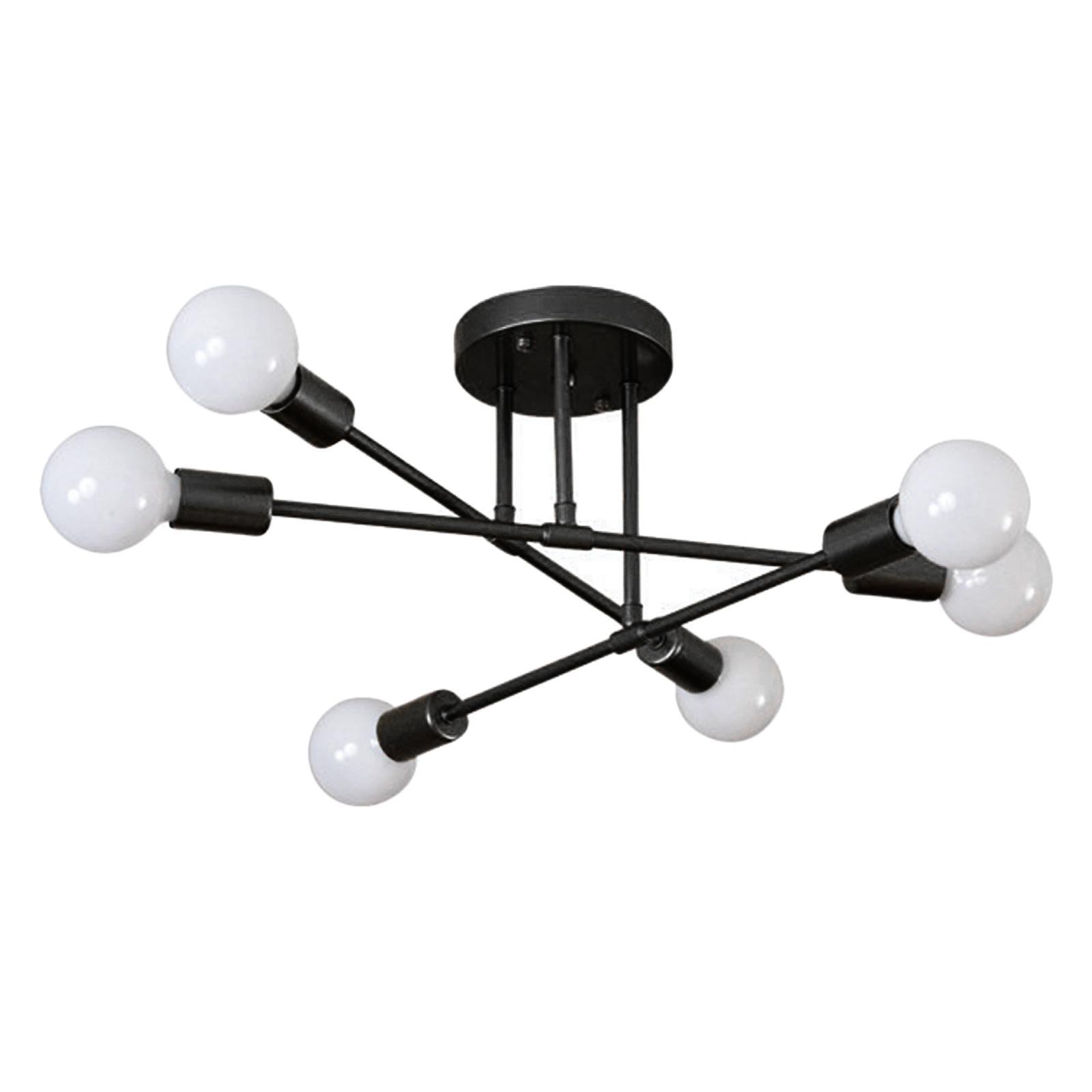 Ceiling Light Nordic Wrought Iron Chandelier Ceiling Lamp for Home Decor