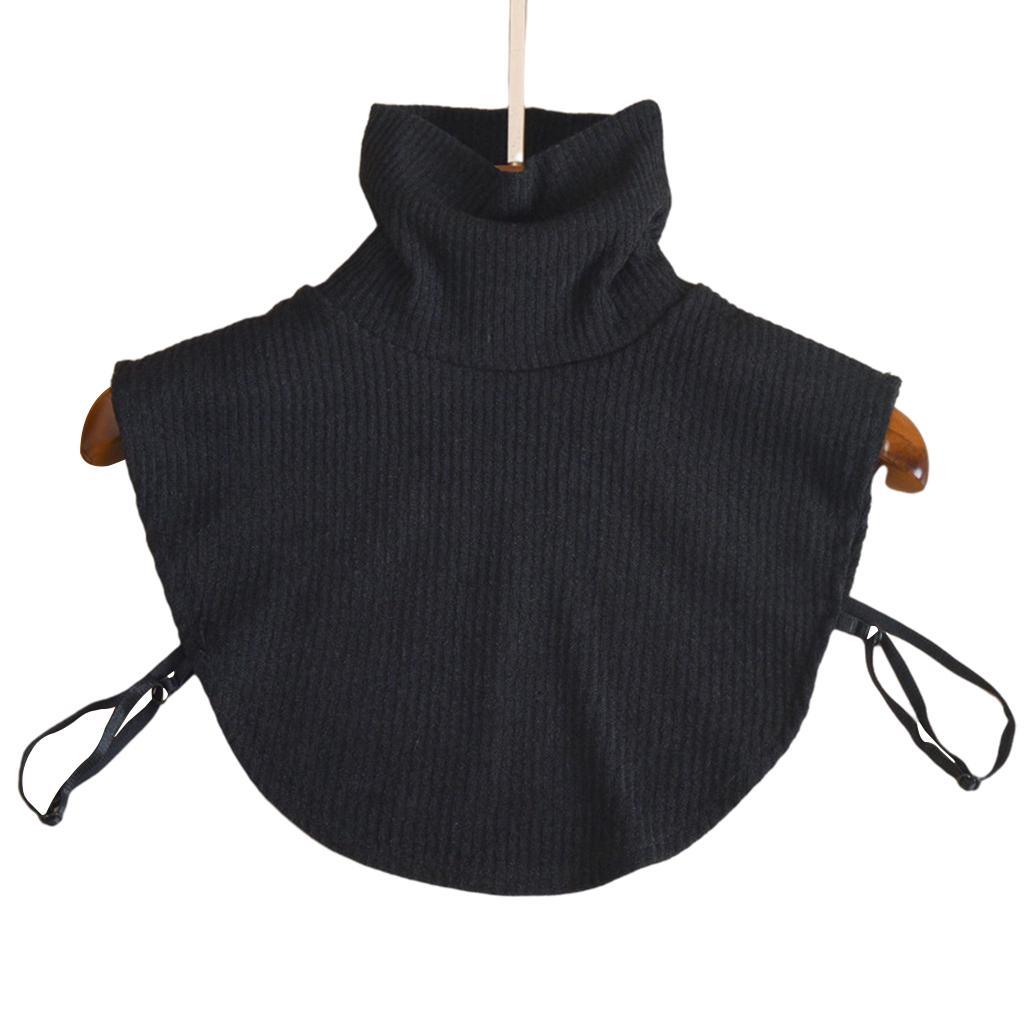 Women' Fake Turtleneck Collar False Collar Coat Accessory