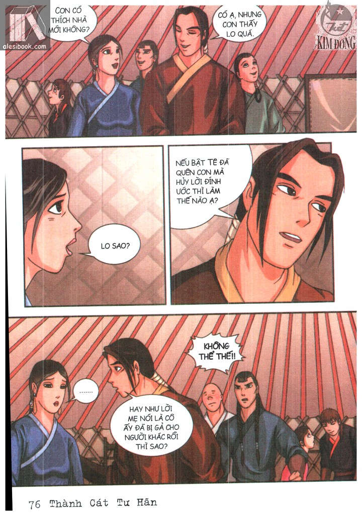 thành cát tư hãn chapter 23 17