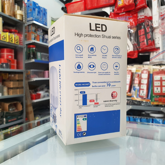 Bóng đèn led trụ 10W 30W 40W 50W 65W Asia