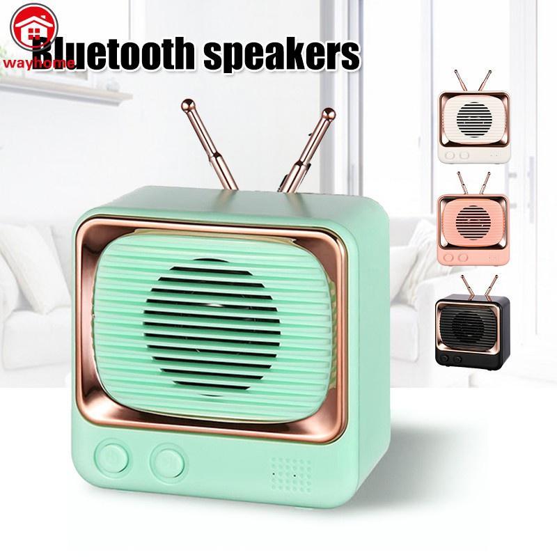 Loa Bluetooth Không Dây Hình Tv Cổ Điển