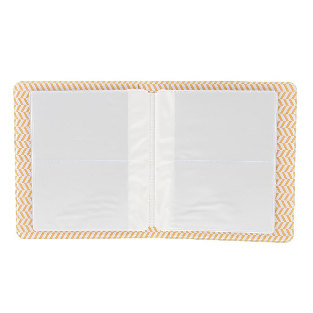 Photo Album Storage Case Mini 64 Photos for Black