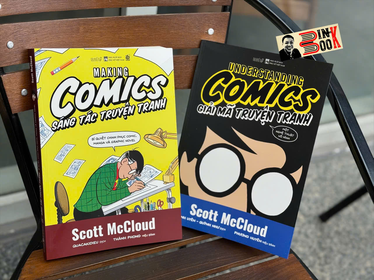 (Combo 2 cuốn) SÁNG TÁC TRUYỆN TRANH, GIẢI MÃ TRUYỆN TRANH - Scott McCloud - Du Bút
