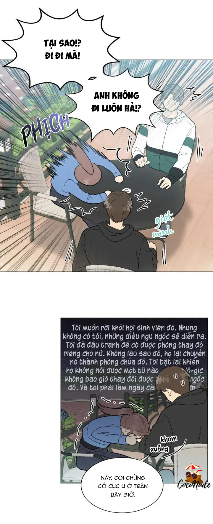 bạn cùng phòng kì lạ chapter 3 21